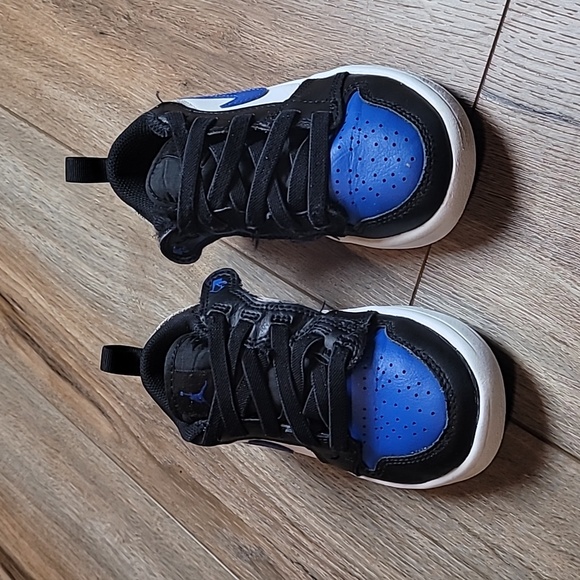 Jordan 1 Low ALT White Black Royal Blue (PS) size 11c - Picture 2 of 10